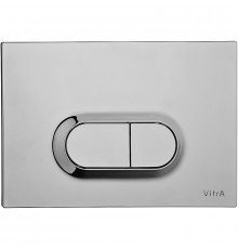 Клавиша смыва Vitra Loop O 740-0940 Хром матовый