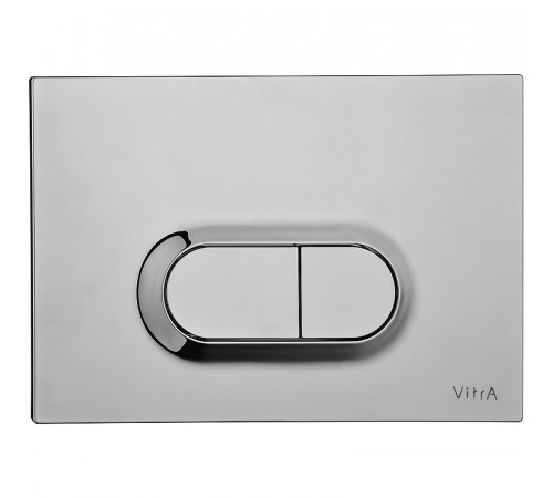 Клавиша смыва Vitra Loop O 740-0940 Хром матовый