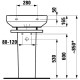 Пьедестал Laufen Form 8.1967.0.000.000.1 Белый