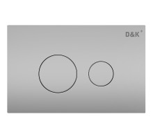 Клавиша смыва D&K Venice DB1029002 Хром матовый