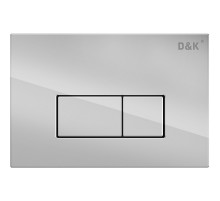Клавиша смыва D&K Rhein DB1499001 Хром