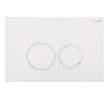 Клавиша смыва Black&White Universe WPI-09511 09511 Glossy Ivory