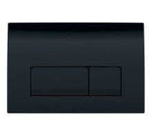 Клавиша смыва Geberit Delta 50 115.119.DW.1 Черная глянцевая