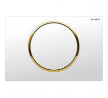 Клавиша смыва Geberit Sigma 10 115.758.KK.5 Белый/золото