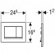 Клавиша смыва Geberit Sigma 30 NEW 115.883.14.1 Черный матовый