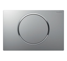 Клавиша смыва Geberit Sigma 10 115.758.JQ.5 Матовый хром лакированный, глянцевый хром