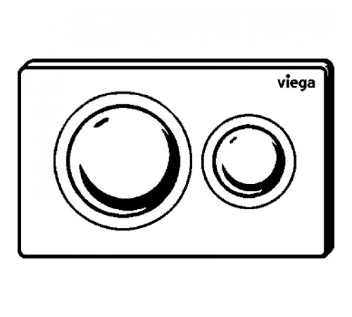 Клавиша смыва Viega Prevista Visign for Style 8610.1 773786 Хром матовый