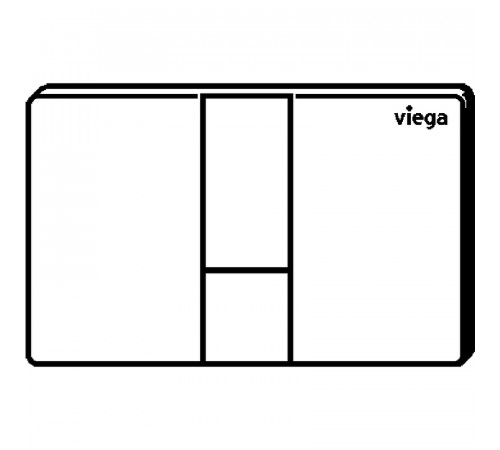 Клавиша смыва Viega Prevista Visign for Style 8614.1 773267 Хром глянцевый