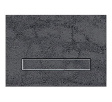 Клавиша смыва KK POL Lapis Grande V1 350/PPK/412-00-03 Pietra Antracit
