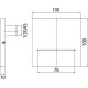 Излив для смесителя Bossini Ole Square E86908.030 Хром