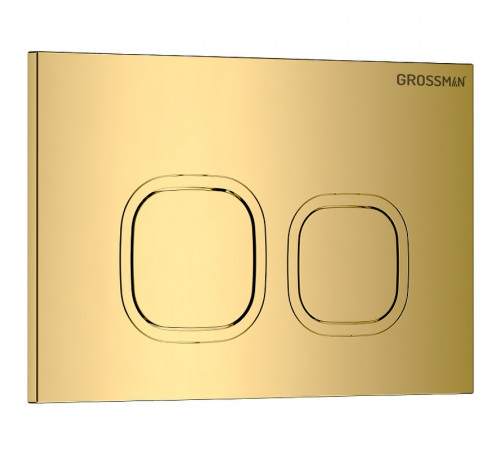 Клавиша смыва Grossman Cosmo 700.K31.02.300.300 Золото глянцевое