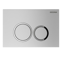 Клавиша смыва Grossman Galaxy 700.K31.01.110.110 Хром матовый
