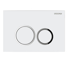 Клавиша смыва Grossman Galaxy 700.K31.01.000.000 Белая глянцевая