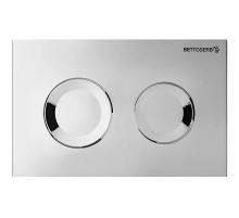 Клавиша смыва Bettoserb Sava Fix Slim Sitnica 40006469 Хром глянцевый