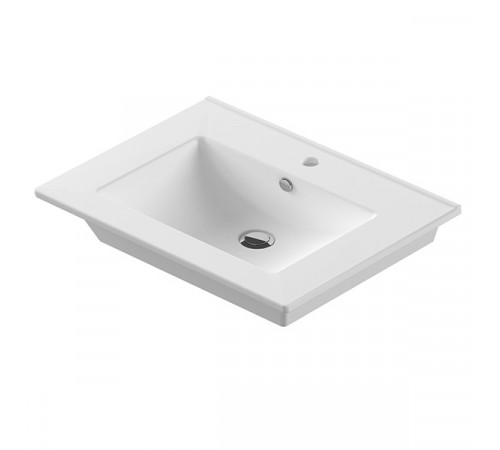 Раковина Sanita Luxe Quadro 75 QDR75SLWB01 Белая