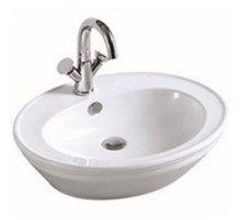 Раковина-чаша CeramaLux Lux Classic 60 3573 Белая Хром