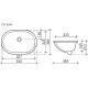 Раковина Ceramicanova Element 57 CN6044 Белая