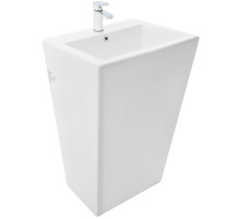 Раковина WeltWasser Leerbach 4438 GL-WT 46 10000005488 Белый глянец