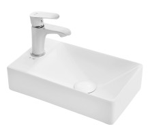 Раковина WeltWasser Aisbach 5111 L 37 10000008685 Белый глянец