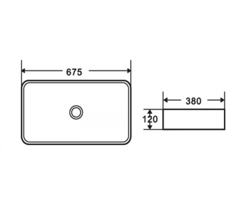 Раковина-чаша WeltWasser Elbach 2250 MB 67 10000004557 Черная матовая