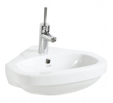 Раковина Creavit Corner 45 VT145-00CB00E-0000 угловая Белая