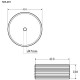 Раковина-чаша Bond Circle 41 S60-410 Белый глянец