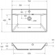 Раковина BelBagno 70 BB700/450-LV-MR-AST Белая