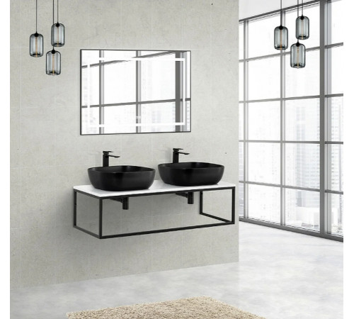 Столешница под раковину BelBagno 120 EK-120-2-BL Bianco Lucido