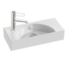Раковина Jacob Delafon Odeon Rive Gauche 50 L EGO112-55-00 Белая