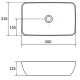 Раковина-чаша Ravak Uni Slim 50 XJX01150001 Белая