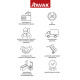 Раковина Ravak Comfort 60 XJX01260001 Белая