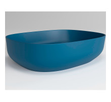 Раковина-чаша Plumberia Selection VELOMA OVAL BDT 48x12.5x38 Blu Denim