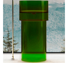 Раковина Abber Kristall 45 AT2701Emerald Зеленая