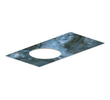 Столешница под раковину Kerama Marazzi Cono Onice 97 L CO2.VT277\97 Синяя