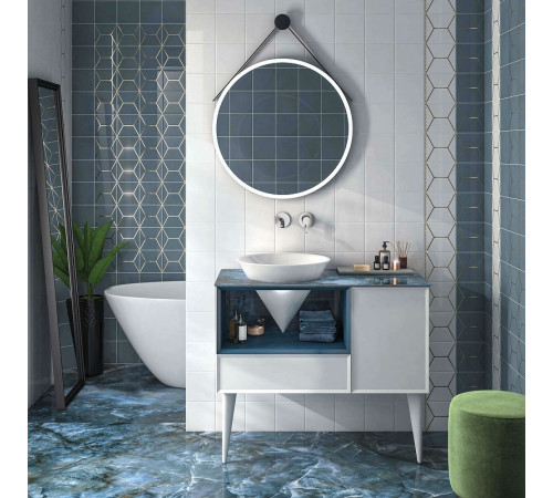 Раковина Kerama Marazzi Cono 44 CO.wbi.44 Белая глянцевая