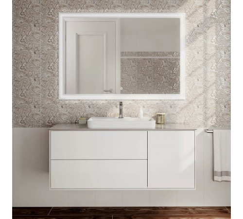 Раковина Kerama Marazzi Plaza 55 PLR.wbi.55.1 Белая глянцевая