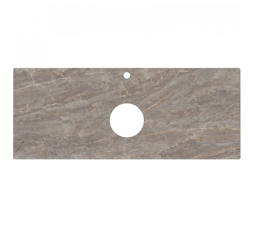 Столешница под раковину Kerama Marazzi Plaza Classic Neo Парнас 120 PL1.VT280120 Коричнево-серая