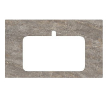 Столешница под раковину Kerama Marazzi Plaza Classic Neo Парнас 80 PL2.VT280\80T Коричнево-серая