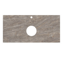 Столешница под раковину Kerama Marazzi Plaza Classic Neo Парнас 100 PL1.VT280\100 Коричнево-серая