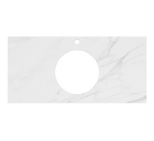 Столешница под раковину Kerama Marazzi Plaza Classic Neo Монте тиберио 100 PL5.SG507100R\100 Белый мрамор