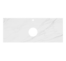 Столешница под раковину Kerama Marazzi Plaza Classic Neo Монте тиберио 120 PL1.SG507120R\120 Белый мрамор