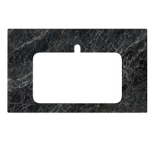 Столешница под раковину Kerama Marazzi Plaza Classic Neo Риальто 80 PL2.VT93\80 Темно-серая