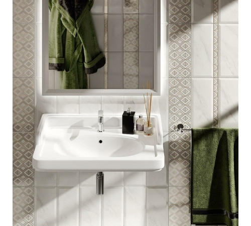 Раковина Kerama Marazzi Pompei 80 PO.wb.80 Белая глянцевая