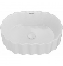 Раковина Kerama Marazzi Artbasin Conchiglia 50 CC.wb.50\WHT Белая глянцевая