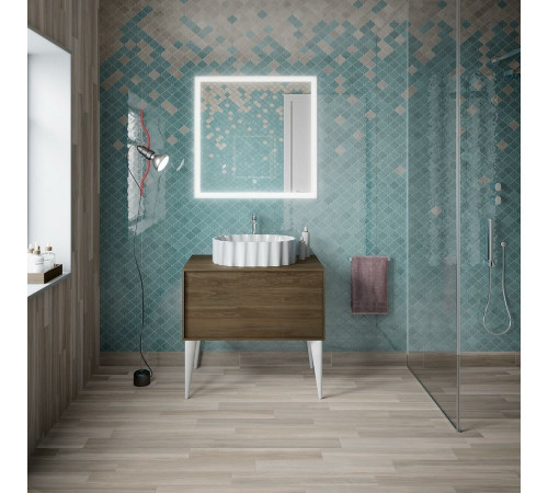 Раковина Kerama Marazzi Artbasin Conchiglia 50 CC.wb.50WHT Белая глянцевая