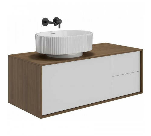 Раковина Kerama Marazzi Artbasin Vento 50 VE.wb.50WHT Белая глянцевая