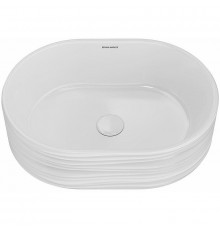 Раковина Kerama Marazzi Artbasin Sabbia 50 SA.wb.50\WHT Белая глянцевая