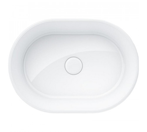 Раковина Kerama Marazzi Artbasin Sabbia 50 SA.wb.50WHT Белая глянцевая