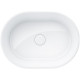 Раковина Kerama Marazzi Artbasin Sabbia 50 SA.wb.50WHT Белая глянцевая