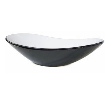 Раковина-чаша Comforty 62 7811ABW 00004139811 Черная Белая